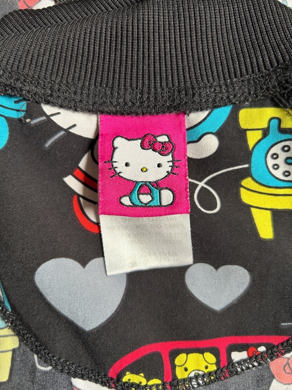 Hello Kitty Tooniforms by Cherokee Scrub Jacket - Picture 4 of 7